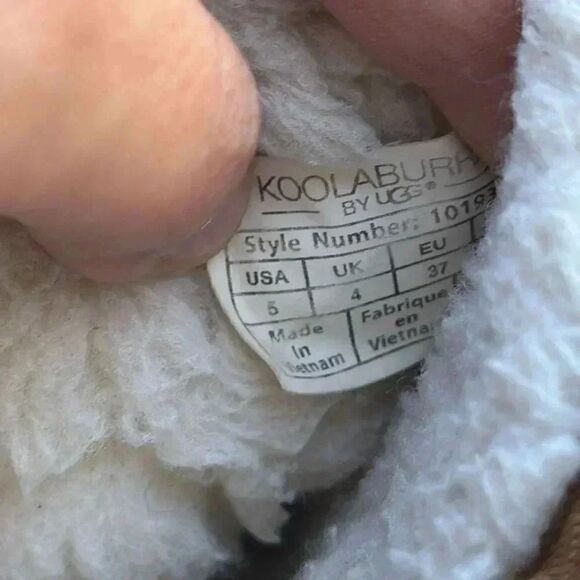 KOOLABURRA By UGG Victoria Short Chestnut Suede Women's Boots Sz 5 - Picture 8 of 10